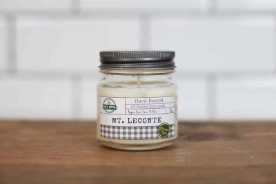 mt. leconte hand poured soy candle