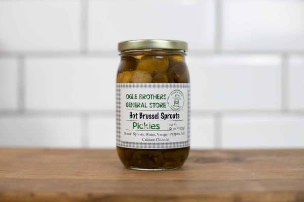 Hot Brussel Sprouts Pickles