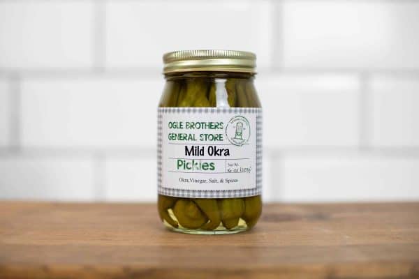 Mild Okra Pickles