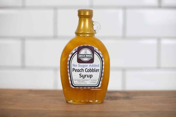 NSA Peach Cobbler Syrup