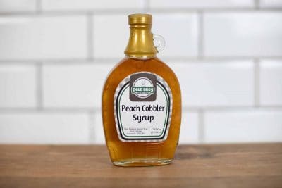 Peach Cobbler Syrup