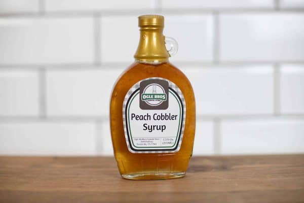 Peach Cobbler Syrup