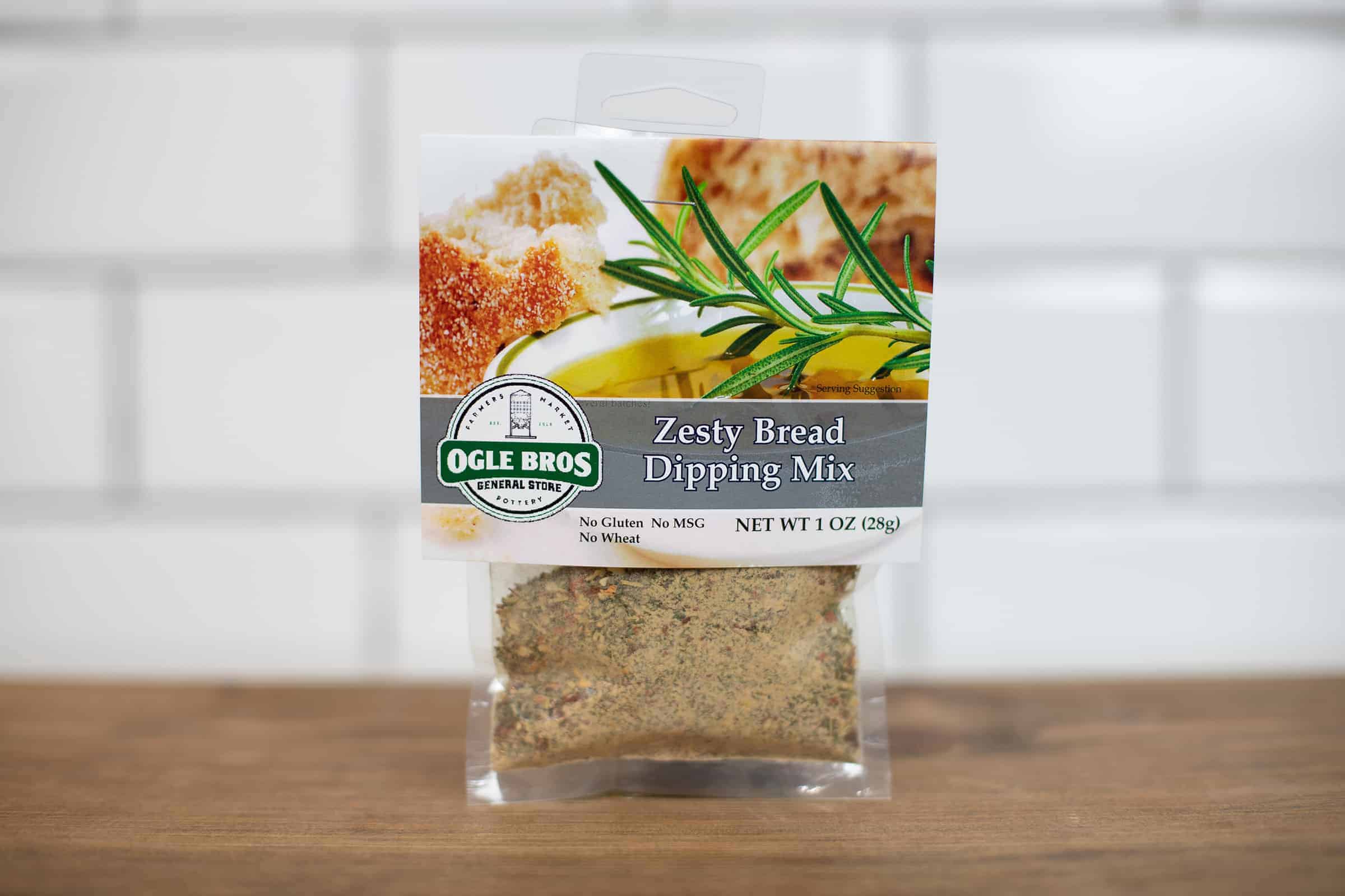 Bread Dipping Mix, Zesty - Ogle Brothers General Store