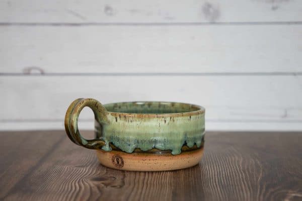 Soup Mug Olive Green