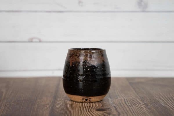 Stemless Wine Glass Black