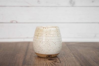 Stemless Wine Glass White