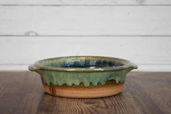 Casserole Dish Olive Green