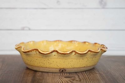 Pie Plate Yellow