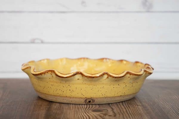 Pie Plate Yellow