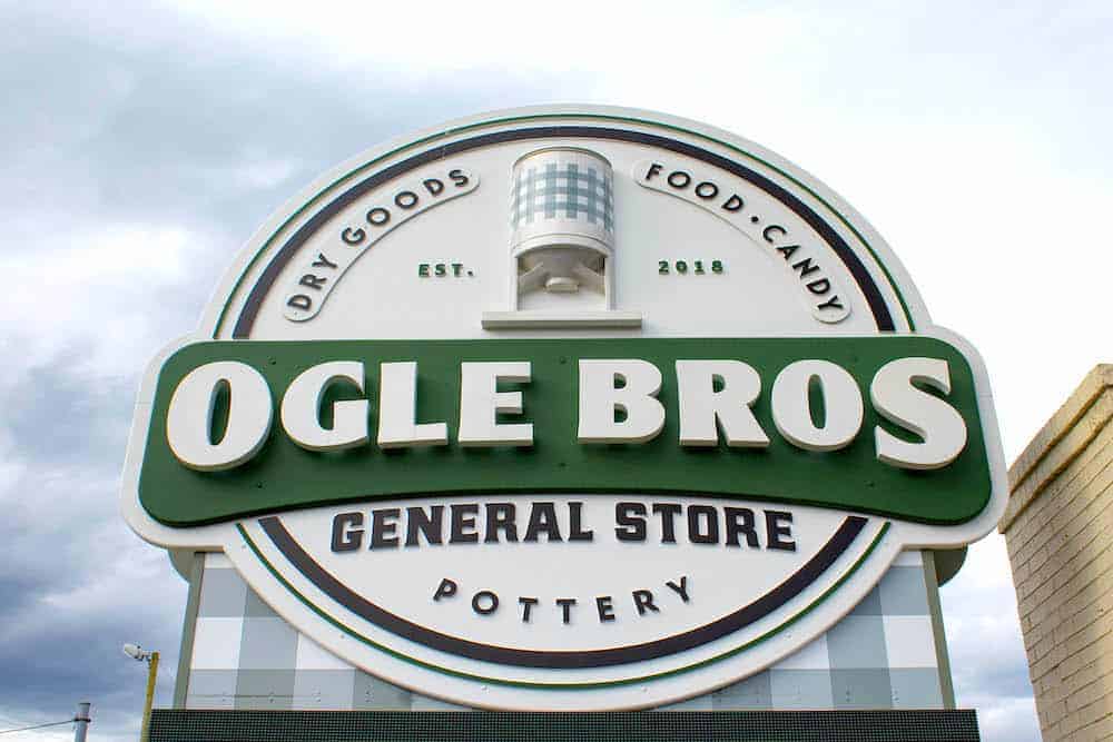 ogle brothers sign