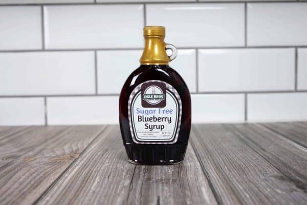 sugar free blueberry syrup