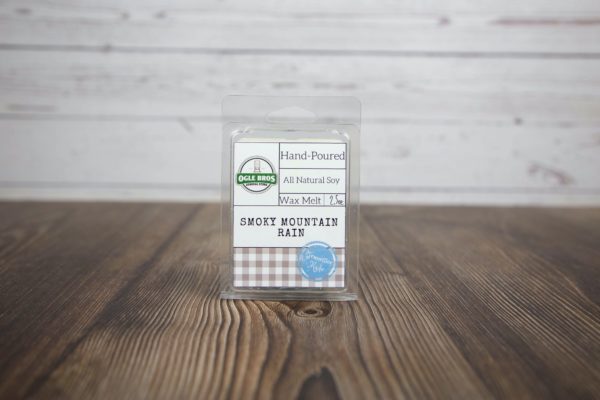 smoky mountain rain hand poured wax melts