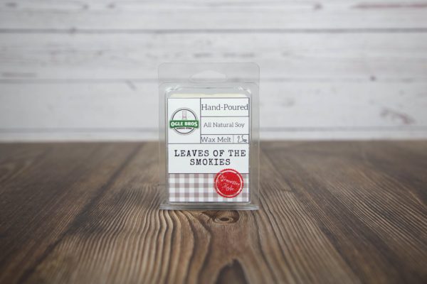 leaves of the smokies hand poured wax melts