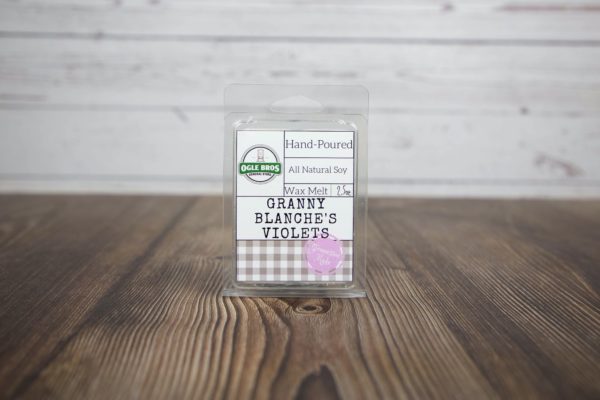 Granny Blanche's Violets wax melts