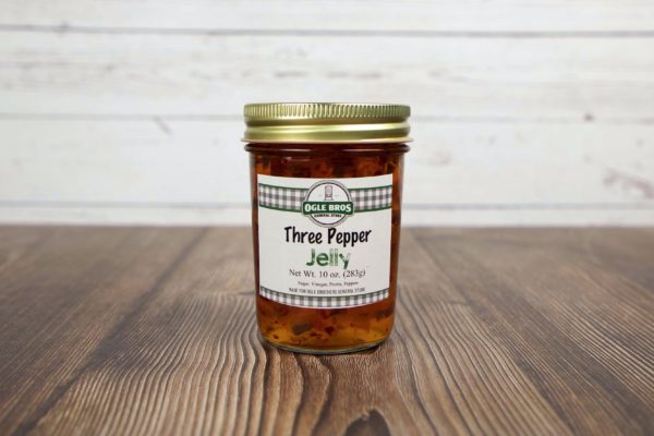 three pepper jelly