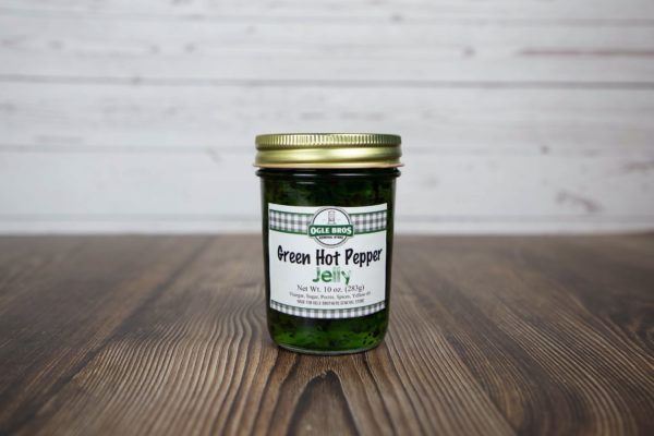 green hot pepper jelly