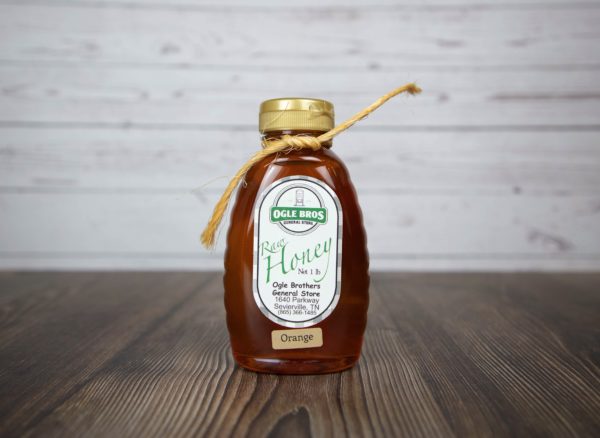 orange raw honey