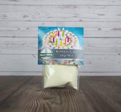 birthday cake dip mix