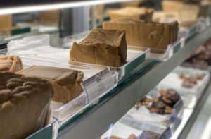 fudge at the candy counter