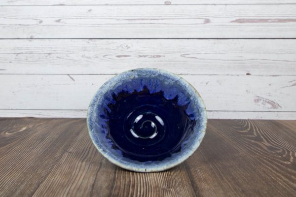 light blue and navy trinket