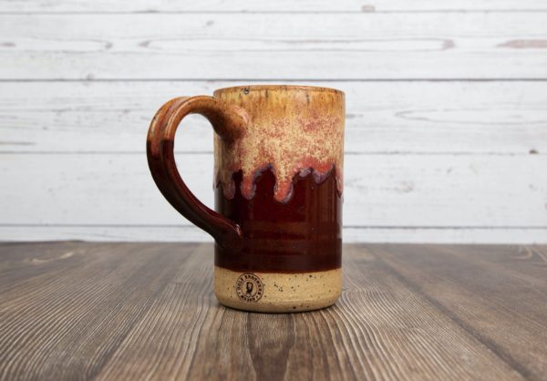 reddish brown straight mug
