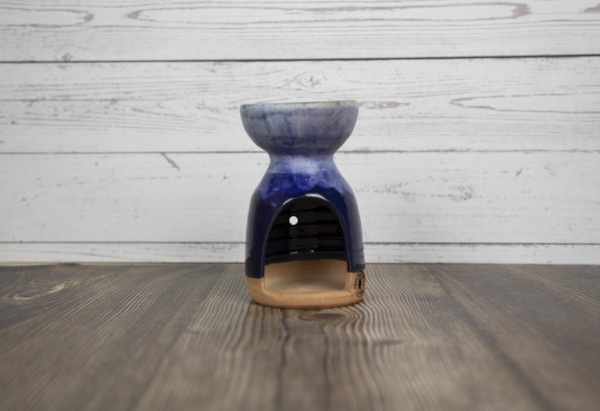 navy and blue candle warmer