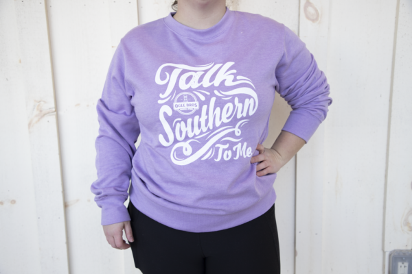violet talk southern to me sweatshirt