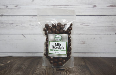 milk chocolated covered espresso beans