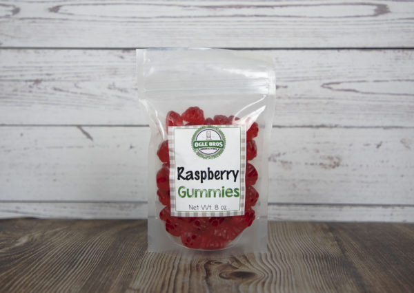 raspberry gummies