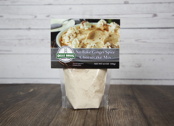 no bake ginger spice cheesecake dip mix