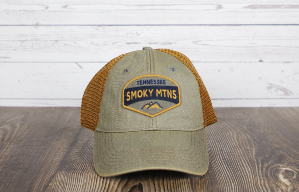 tennessee smoky mountains gray copper hat