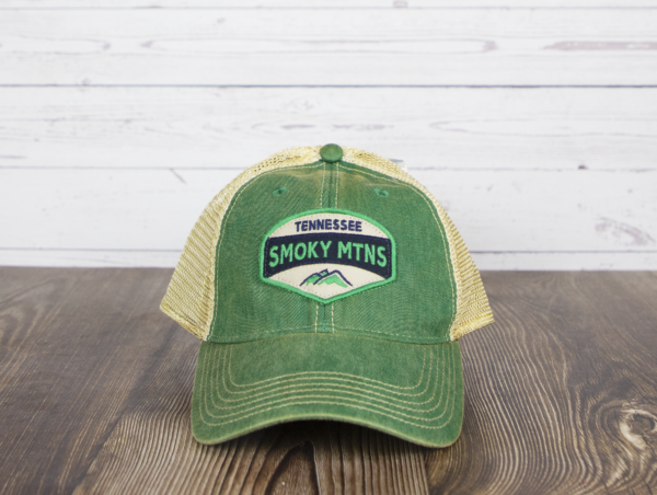 smoky mountains kelly green hat