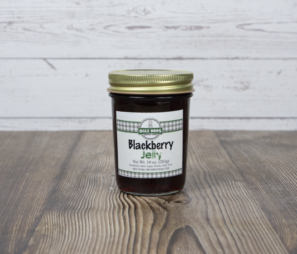 Blackberry jelly from Ogle Brothers General Store