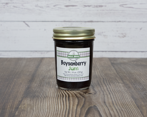 Jar of Boysenberry Jam from Ogle Brothers General Store