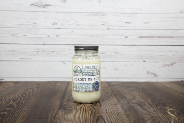 forget me not 24 oz candle