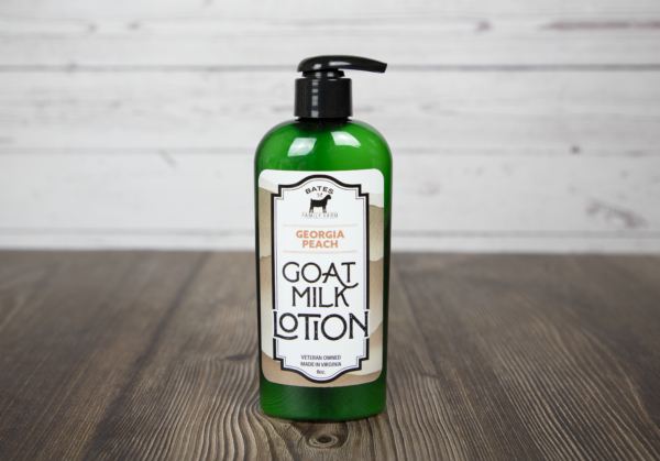 Georgia Peach Goat Milk Lotion – 8 oz