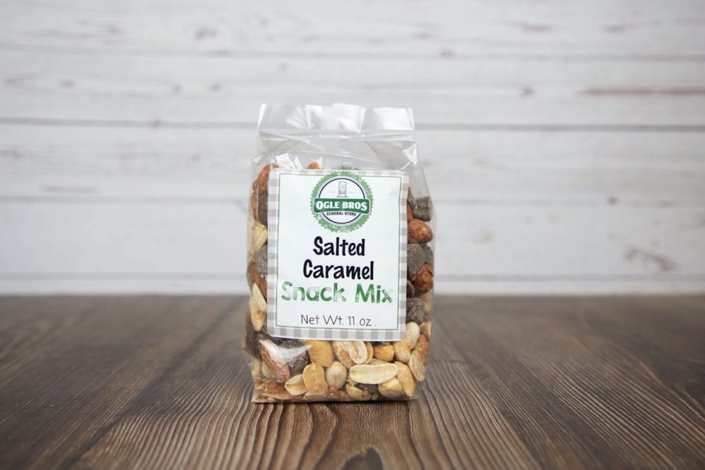 salted caramel snack mix