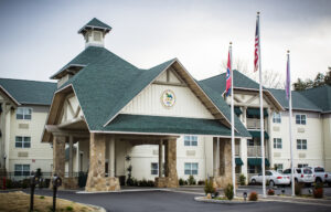 The Lodge at Five Oaks hotel in Sevierville Tennessee