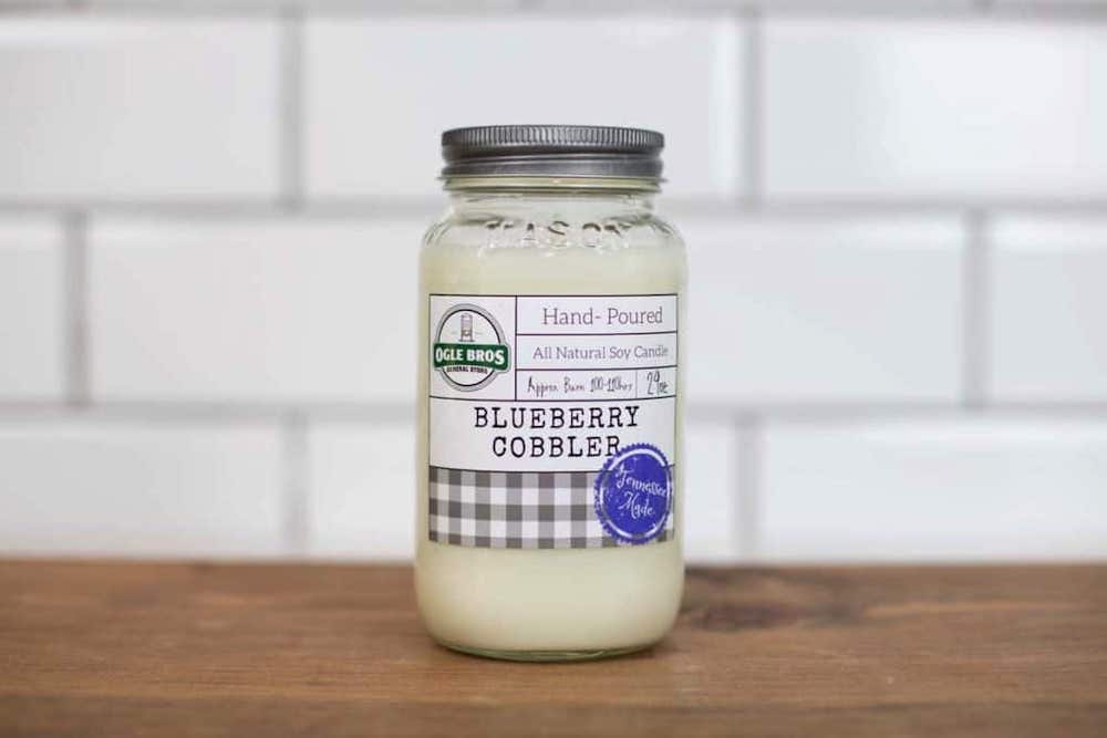 Ogle Brothers Blueberry Cobbler candle