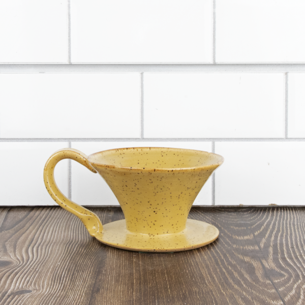 Coffee Pour Over- Yellow