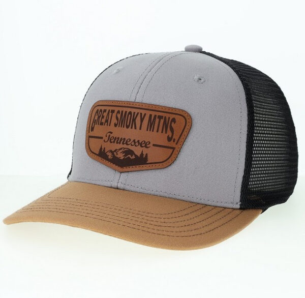 Grey/Caramel/Black Trucker Hat