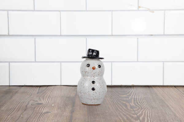 Small Snowman-  Black