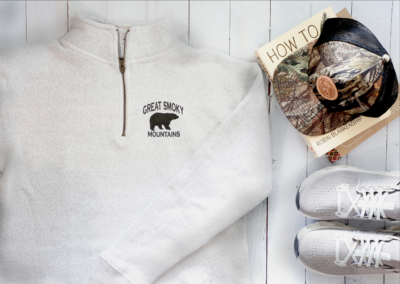 1/4 Zip Nantucket Fleece Salt