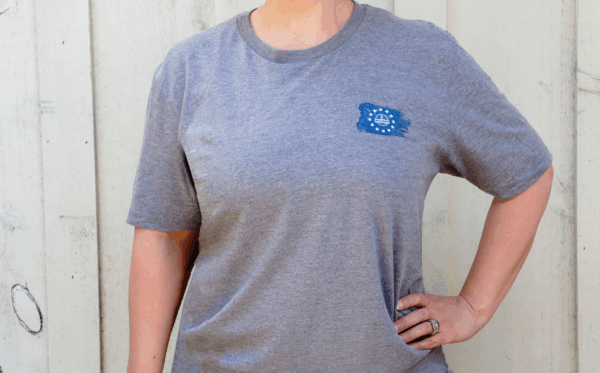 OBGS-Elements Tee-Graphite - Image 2