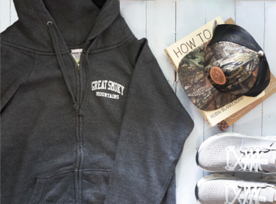 Zip Up Hoodie-Charcoal