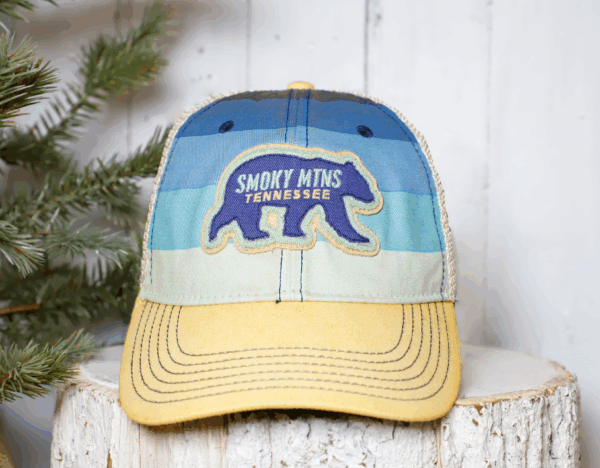 Blue Stripe Trucker