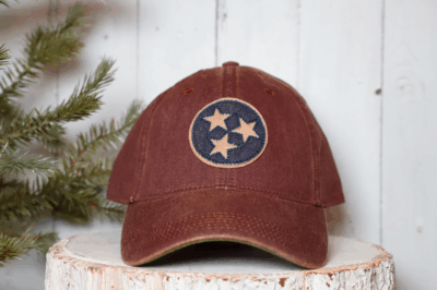 Burgundy OFA w/ Tenn Tri-Star