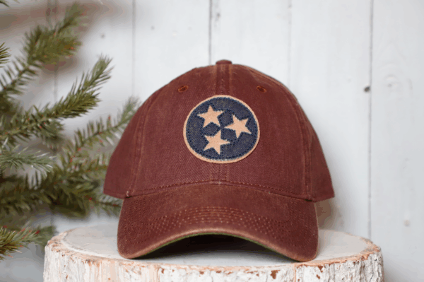 Burgundy OFA w/ Tenn Tri-Star