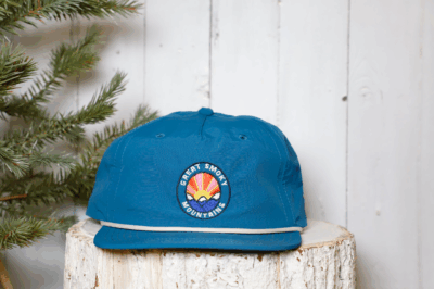 Oval Scene- Marine Blue