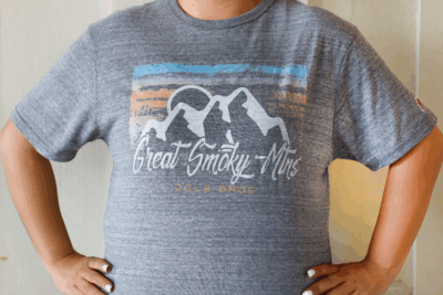 80's TEE -Heather Canvas